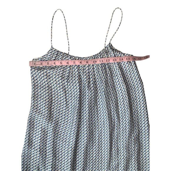 VINCE 100% Silk Printed Flowy Maxi Dress - Picture 10 of 12